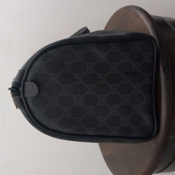 Authentic Vintage Gucci GG Monogram Supreme Sherry Web Ophidia Boston Doctor Bag - Picture 5 of 9